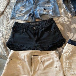 3 pair of American Eagle shorts